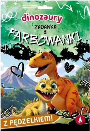 Zadání a vodové omalovánky Dinozaury