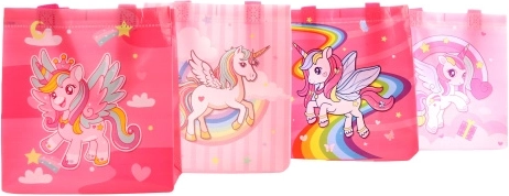 Dárková taška s motivem jednorožce, 21 × 23,5 × 11 cm