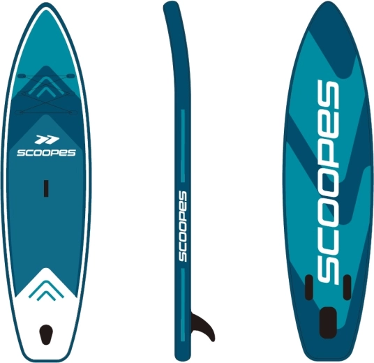 Nafukovací paddleboard VELO 320 cm s příslušenstvím – modrý
