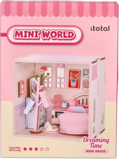 i-Total Dreaming Time mini ložnice – DIY mini domeček