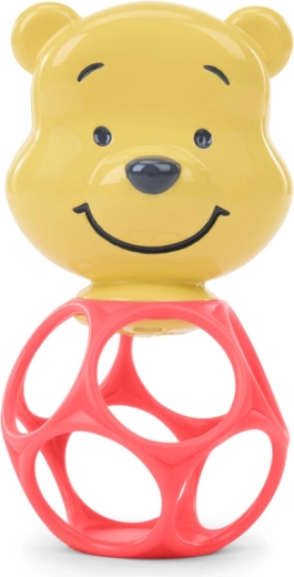 Kousátko a chrastítko WINNIE THE POOH Hunny & Shake, sada 2 ks