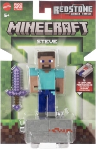 Minecraft figurka Steve s doplňky 8 cm