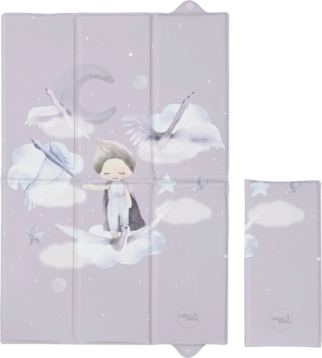 Ceba Baby cestovní přebalovací podložka basic wild swans 60 × 40 cm