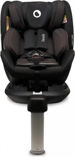 Autosedačka Lionelo Antoon Plus Black Onyx 0–105 cm i-Size s otočnou základnou