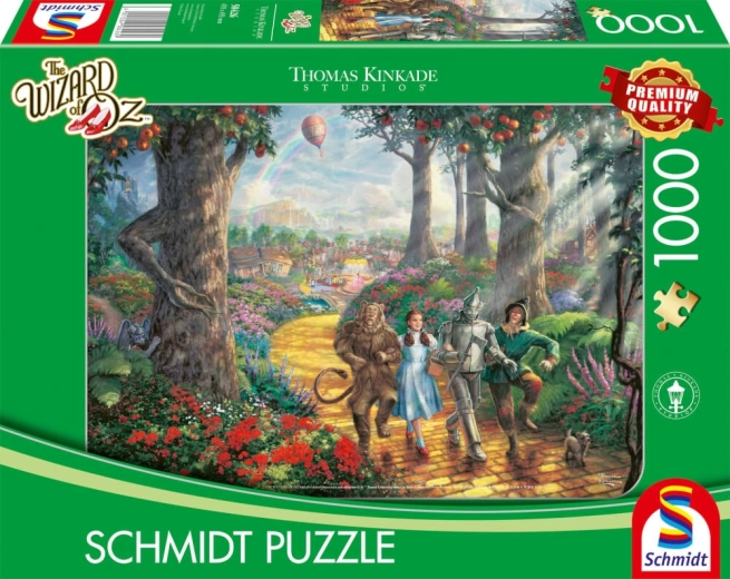 Puzzle Wizard of Oz: Follow the Yellow Brick Road - 1000 dílků