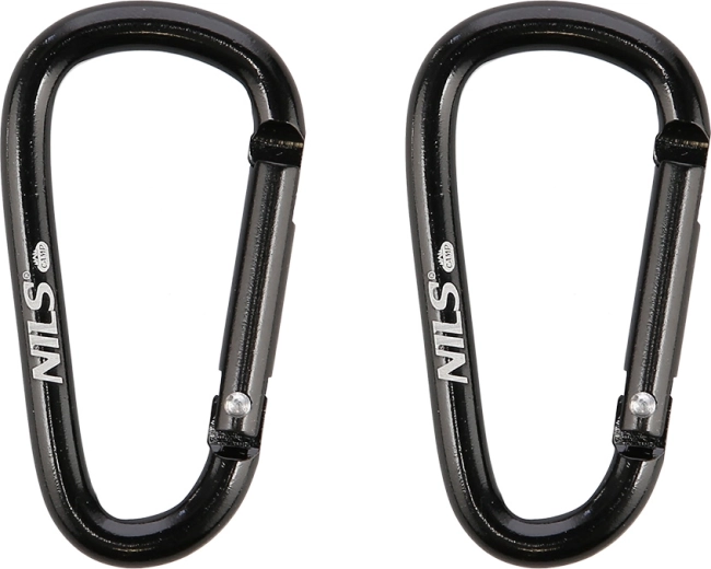 Sada hliníkových karabin NILS Camp, 2 ks