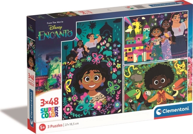 Puzzle CLEMENTONI Disney Encanto 3×48 dílků
