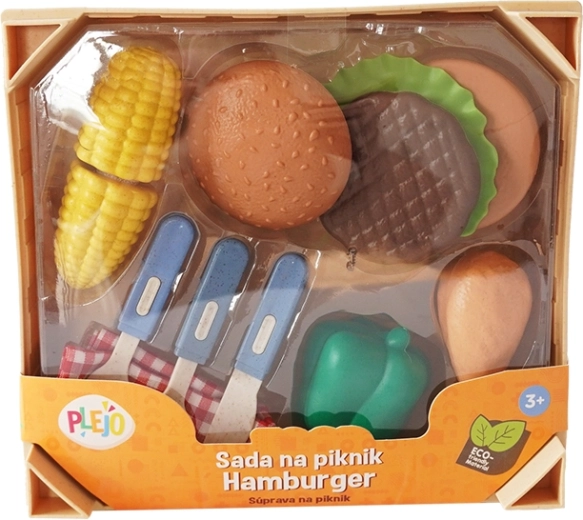 PLEJO pikniková sada hamburger