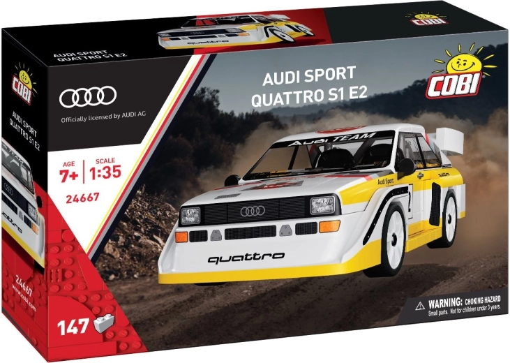 Cobi Audi Sport Quattro S1 E2 1:35 (147 dílků) - 1 kus