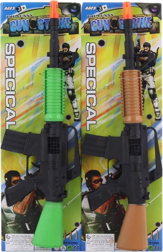 Dětský rachtací samopal na setrvačník 42 cm - 1 kus