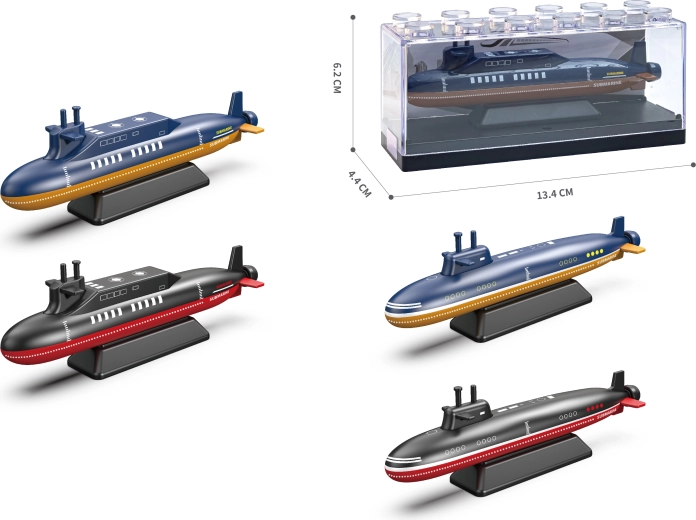 Kovový model ponorky 1:64 – více variant