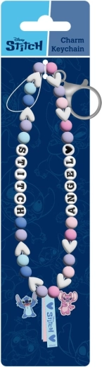 Lilo a Stitch šňůrka na telefon s korálky a přívěsky