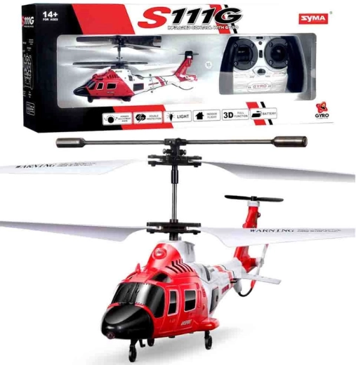 Syma S111G RC helikoptéra s gyroskopem