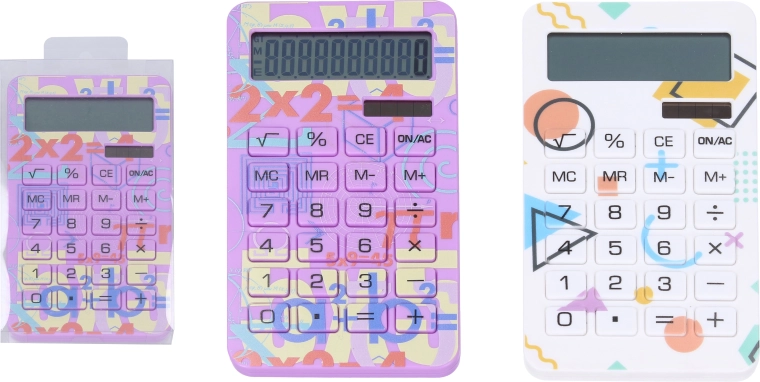 Kalkulačka VECTOR s duálním napájením (10místná)