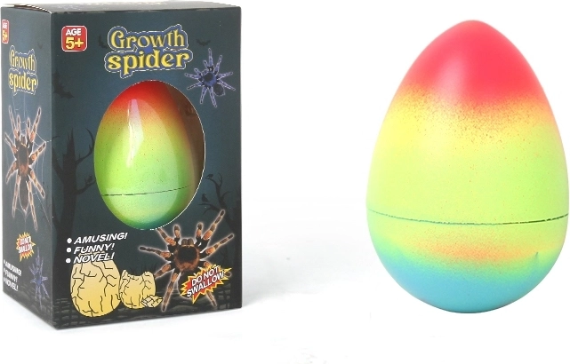 Rostoucí pavouk z vajíčka 12 cm