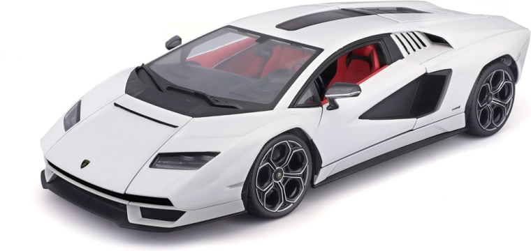 Maisto Lamborghini Countach LPI 800-4 bílý model 1:18