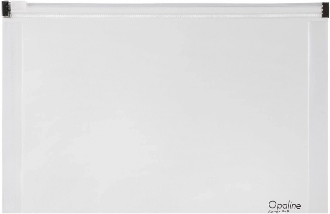 Obálka se zipem A4 čirá Opaline