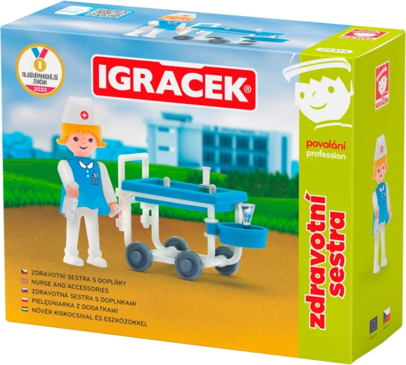Efko Igráček zdravotní sestra – figurka s doplňky
