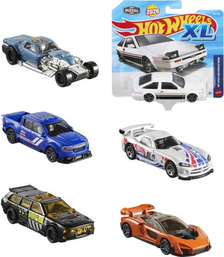 Hot Wheels XL kovový angličák v měřítku 1:43 - 1 kus