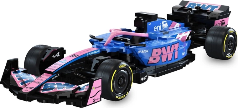 Stavebnice CaDA BWT Alpine Formula One™ Team A525 1:24 modrá