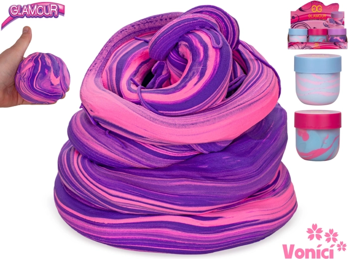 Glamour máslová modelovací hmota 500 ml, 3 barvy (multipack 6 ks)