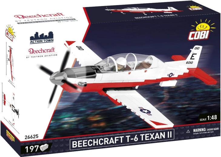 Cobi Beechcraft T-6 Texan II stavebnice letadla 1:48 (197 dílků)
