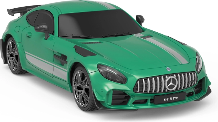 Reel Toys Mercedes-Benz AMG GT R PRO RC auto na dálkové ovládání 1:24 zelené 17 cm