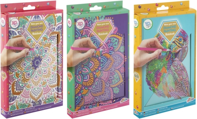 Grafix diamantové malování – zápisník A5 Mandala