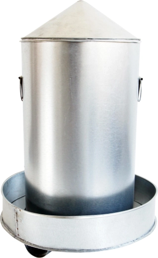 Tubus na zrno 25 kg z pozinkovaného kovu