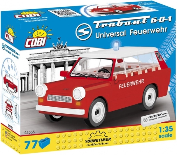 COBI Trabant 601 universal hasiči 1:35 (77 kostek)