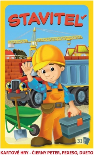 Karty Stavitel – Černý Petr, Dueto a Pexeso