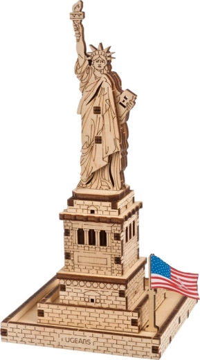 3D dřevěný model Socha Svobody