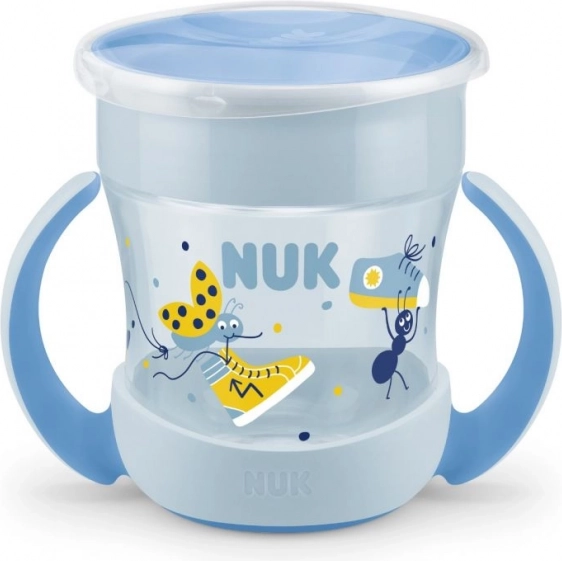 Nuk hrnek Mini Magic Cup 160 ml modrý