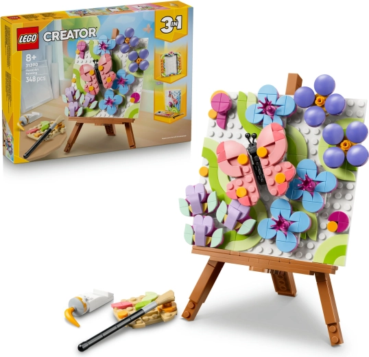 LEGO Creator Dekorativní obraz s květinami