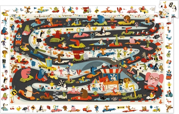 Vyhledávací puzzle Rallye