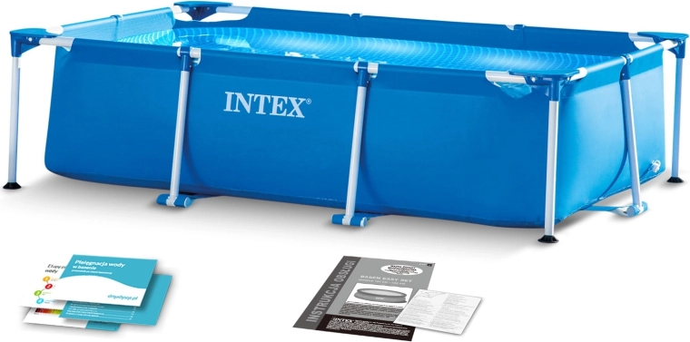 Zahradní rámový bazén 260 × 160 × 65 cm INTEX