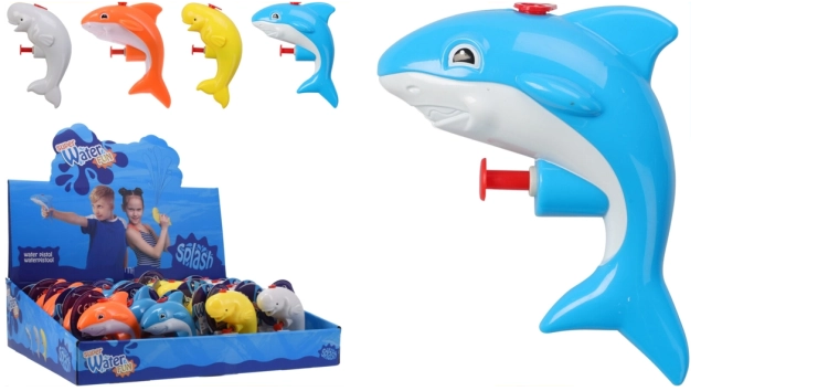 Pistole na vodu s motivy mořských zvířat 12 × 6 × 4 cm