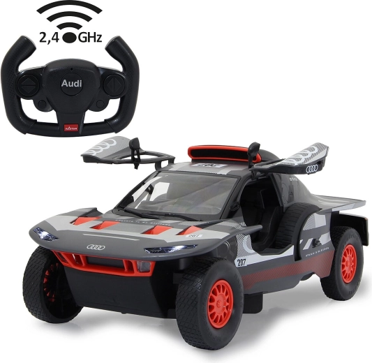 RC auto Audi RS Q e-tron E2 1:14 šedé