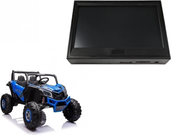 Hudební LCD panel do elektrického auta 24V