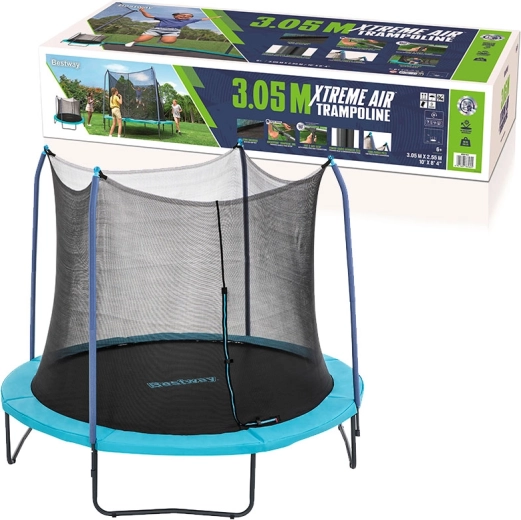 Trampolína Bestway Xtreme Air 305 × 255 cm s ochrannou sítí