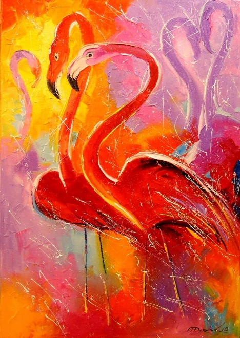 Puzzle plameňák 1000 dílků ENJOY