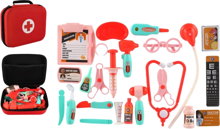 Dětská doktorská sada v kufříku