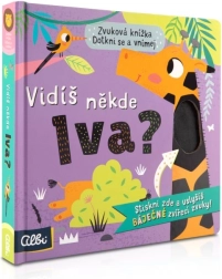 Interaktivní dotyková a zvuková kniha pro děti – Vidíš někde lva?