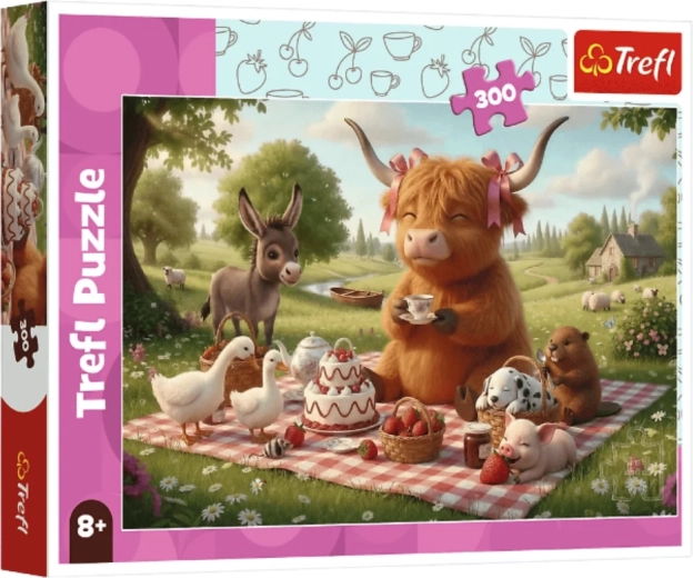 Puzzle 300 dílků – Sladký piknik TREFL