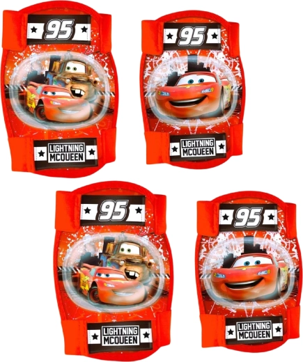 Dětská sada chráničů kolen a loktů Cars (4 ks)