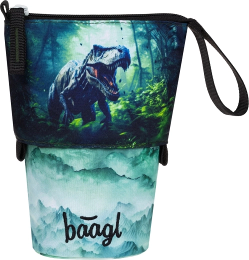 Baagl školní penál Pastelkovník Dino GRS