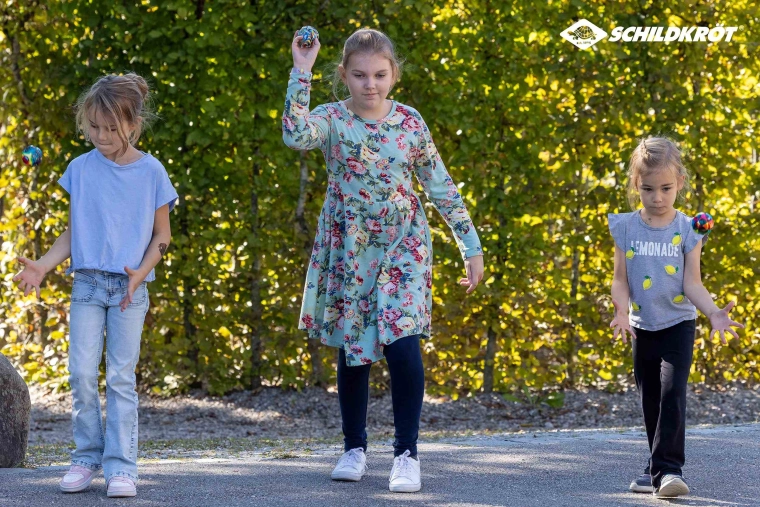 Schildkröt skákací míčky s extra odrazem – sada 3 ks