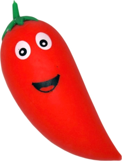Antistresová strečová chilli paprička na mačkání - 1 kus