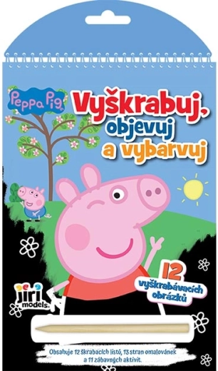 Vyškrabuj, objevuj, vybarvuj – Prasátko Peppa