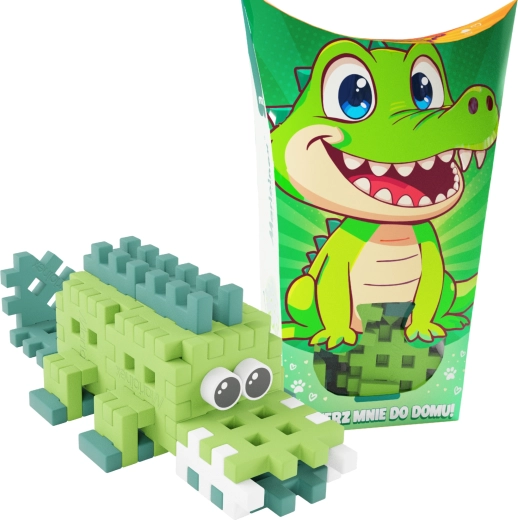 Stavebnice Mini Waffle Pocket Pets – krokodýl